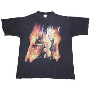 Vintage 2000 KISS Rocks Richmond I Was There Farewell Tour T-Shirt Size XL